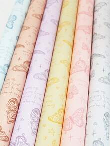 3 pièces Papier cadeau de mariage comprenant 6 types de papier d'emballage coloré. Les couleurs douces et les designs mignons en font l'emballage cadeau parfait. Il convient également parfaitement pour les anniversaires, la Saint-Valentin, la Fête des Mères, les boîtes cadeaux, les mariages, les saisons, l'emballage cadeau pour les fêtes, les projets d'artisanat, la décoration d'intérieur, l'artisanat, etc.