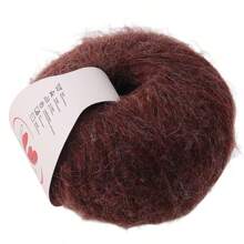 1pc 25g Mohair, Wool Thread, Fine Hand Woven Thread, Scarf Thread, Shawl Yarn, Hook Bag And Clothing And Veil