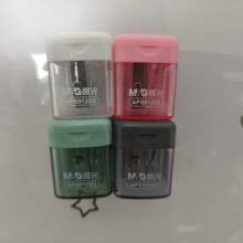 One Piece Pencil Sharpener, Single Hole Advanced Student Pencil Sharpener, And One Pencil Sharpener+Eraser Are Essential Stationery Items For Returning To School. They Are Sharp, Durable, Easy To Clean, Come With A Cover To Prevent Clutter, And Have A Compact Design. They Are Suitable For Desktop Stationery In Offices And Homes, As Well As Simple And Stylish Morning Light Pencil Sharpeners And Single Hole Primary School Manual Pencil Sharpeners