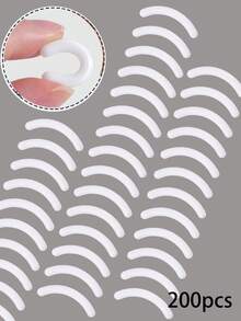 50/5pcs Eyelash Curler Refill Eyelash Curler Pad, Silicone Rubber Curler Replacement Refill Pad For Universal Eyelash Curler,White Soft Cushion Strips,Makeup,Cheap,Room Decor,Vanity,Travel,Bedroom,Makeup Accessories,Eyelash Curler,Cheap,Stocking Stuffers,Makeup,Makeup Tools,Cheap Stuff,Gifts,Gifts For Women,Christmas Gifts - White - View 12