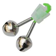 10 pièces/lot Clips en plastique de couleur unie Sonnette d'outil de pêche Cloche de canne à pêche pour pêche en mer Fournitures de pêche Accessoires d'équipement de pêche