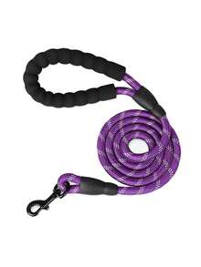 High Reflective Dog Harness Leash Collar Set, Adjustable Padded Dog Vest, Reflective Non-Obstructive Pet Oxford Vest With Front & Back Easy Control Handles, Comfortable, No-Choke Design Pet Vest Leash Collar Set - Ideal Choice For Outdoor Adventure, Multiple Sizes - Suitable For Small, Medium And Large Pets (If In Doubt Between 2 Sizes, Opt For The Larger Size As It Can Be Adjusted)