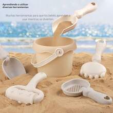 Set Juguetes de Playa Para Niños Modelos Castillo de Animales 18 PCS - Gris - Ver 3