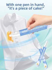 1支/3支/5支装便携式去渍笔，神奇去渍笔，衣物清洁剂。衣物去渍剂，去渍笔，速效衣物去渍剂，旅行便携装（包装可能有所不同）