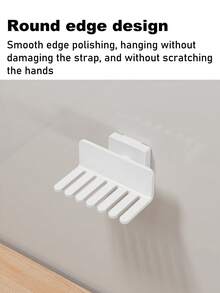 壁挂式支架兼容 表带支架表带收纳架，兼容三星壁挂式表带悬挂收纳整理架表带兼容 桌面悬挂展示架底座支架适用于 表带架多功能硅胶插座展示和墙壁收纳架，适合所有品牌，适用于智能手表的表带收纳架 - 均碼 - 查看 5
