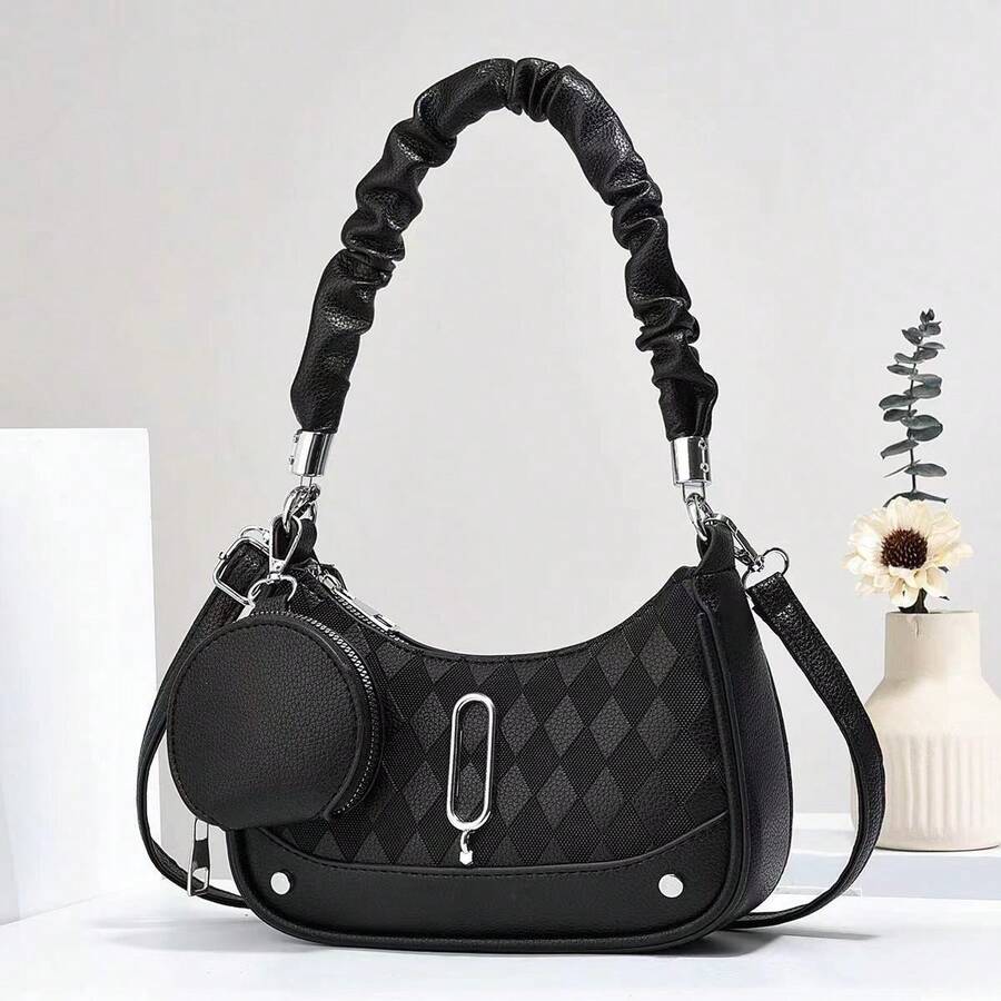 Women Top Handle Bags - 黑色 - 查看 1