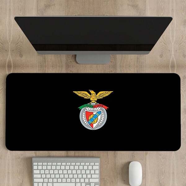 Gaming Mouse Pad | High-Quality Polyester Fiber | Non-Slip, Extra-Thick Desk Mat With Vibrant Football Emblem Design | Multi-Size Options | Ideal For Office And E-Sports Enthusiasts, Office Desk Mat | Team Logo Pad | Durable Desk Mat,For School Supplies,Back To School