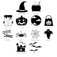 Panglică de satin personalizată de Halloween în 10 culori – Imprimeu personalizat cu nume pentru ambalare elegantă de cadouri, decorare de torturi, nunți și evenimente speciale