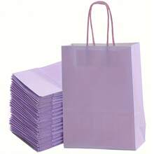 30pcs High-Grade Light Purple Gift Bags, Suitable For Wedding Souvenir Packaging Bags, Birthday Celebration Return Gifts, Holiday Party Small Gift Packaging Bags, Shopping Bags For Going Out - Nhiều màu - Xem 7