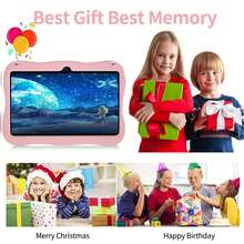 7-Inch Tablet PC, 2GB RAM + 32GB ROM, Quad-Core 1.3GHz Processor, Android 13 MTK8321, 1280x800 High Definition IPS Display, 2MP+5MP Camera, 4000mAh Battery, WiFi, Parental Control, Education & Gaming, ABS Plastic + Silicone Material, Includes: Packaging Box, Data Cable, Manual, OTG, SIM Card Pin - Multicolor - View 3