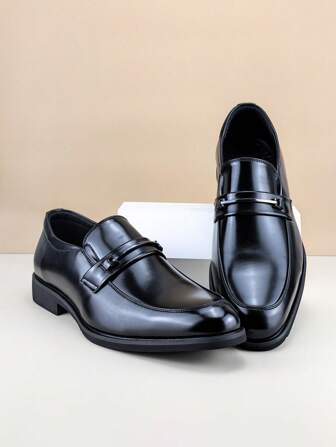Classic Retro Designer Men's Slip On Loafers Bit Plaid Dress Shoes Soft Leather Breathable Round Toes Formal Shoes Gentlemen Business Social Shoes Male Daily Office Party Wedding Shoes For Men ‌Couple's Date ‌Romantic Dinner Festive Gift‌ Back To School Students Shoes Preppy All Seasons,Please Choose One Size Up