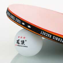 2 piezas Juego de raquetas de tenis de mesa profesional, equipo deportivo de alta elasticidad para interiores/exteriores, incluye 2 raquetas de tenis de mesa, bolsa para raquetas y 3 pelotas de tenis de mesa