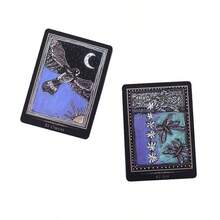 Cartas del Oráculo de Sanación Chamánica, Juego de Cartas de Tarot en Inglés, Regalo de Vacaciones, Cartas de Adivinación para Fiestas - Multicolor - Ver 3