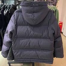 Nike Chaqueta acolchada con capucha para hombre, resistente al viento y cálida, para deportes y uso casual - Morado - Ver 3