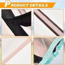 4pcs Champagne Color Universal Size Anti-UV Horse Leg Wraps, Anti-Mosquito Tight Leggings, Lightweight Mesh Horse Riding Boots Leg Covers, Greatly Reduce Stepping On, Breathable