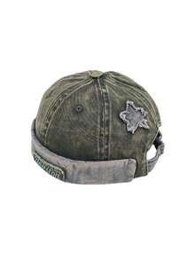 1 件复古星形软顶无檐便帽，男女通用，适合户外运动和休闲穿着，四季皆宜 - A - 查看 7