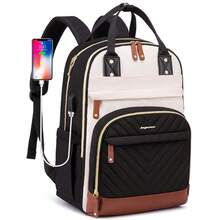 Laptop Backpack For Women Bag Fit 15.6 Inch Work Business Backpacks Purse With USB Charger College Bookbag Waterproof Business Computer Backpack Anti-Theft Casual Backpacks For Nurse Teacher - Multicolor - View 4