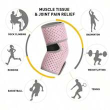 Elastic Strap Adjustable Elbow Pads Sports Fitness Elbow Pads Thickened Sponge Elbow Pads Tennis Basketball Football Volleyball(Single Pack) - Multicolor - View 6