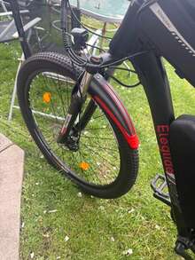 2 件套自行车套装，便携式可调节公路山地自行车前后挡泥板，适用于通勤和山地自行车 - 彩色 - 查看 3