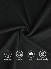 Camiseta de hombre, estilo moderno, letras 'DEFTONES' y gráfico de gato negro, diseño único, 180 g 100% algodón, corte holgado, mangas cortas. - Negro - Ver 8