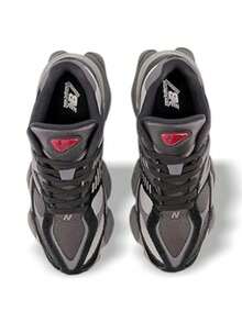 New Balance 9060 'Lâu đài đá đen' - xám đen - Xem 4