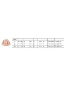 Baby Girl Cardigan, Long Sleeve Button Closure Embroidery Rabbit Winter Warm Knit Sweater Infant Clothes - Pink - View 10