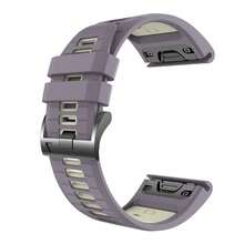 Dây đeo đồng hồ Quick Fit 22/20/26mm tương thích với Garmin Tactix 8 47/51mm/Descent G2/Mk3/Mk3i 43/51mm/Enduro 3/2/Fenix8 47/51/43mm/Fenix E/7/7x/7s/5S/5/5X Plus/6S/6/6XPro, Dây đeo đồng hồ thể thao bằng silicon mềm cho Forerunner 965/Quatix 7/7pro/Epix Pro 42MM - A - Xem 16