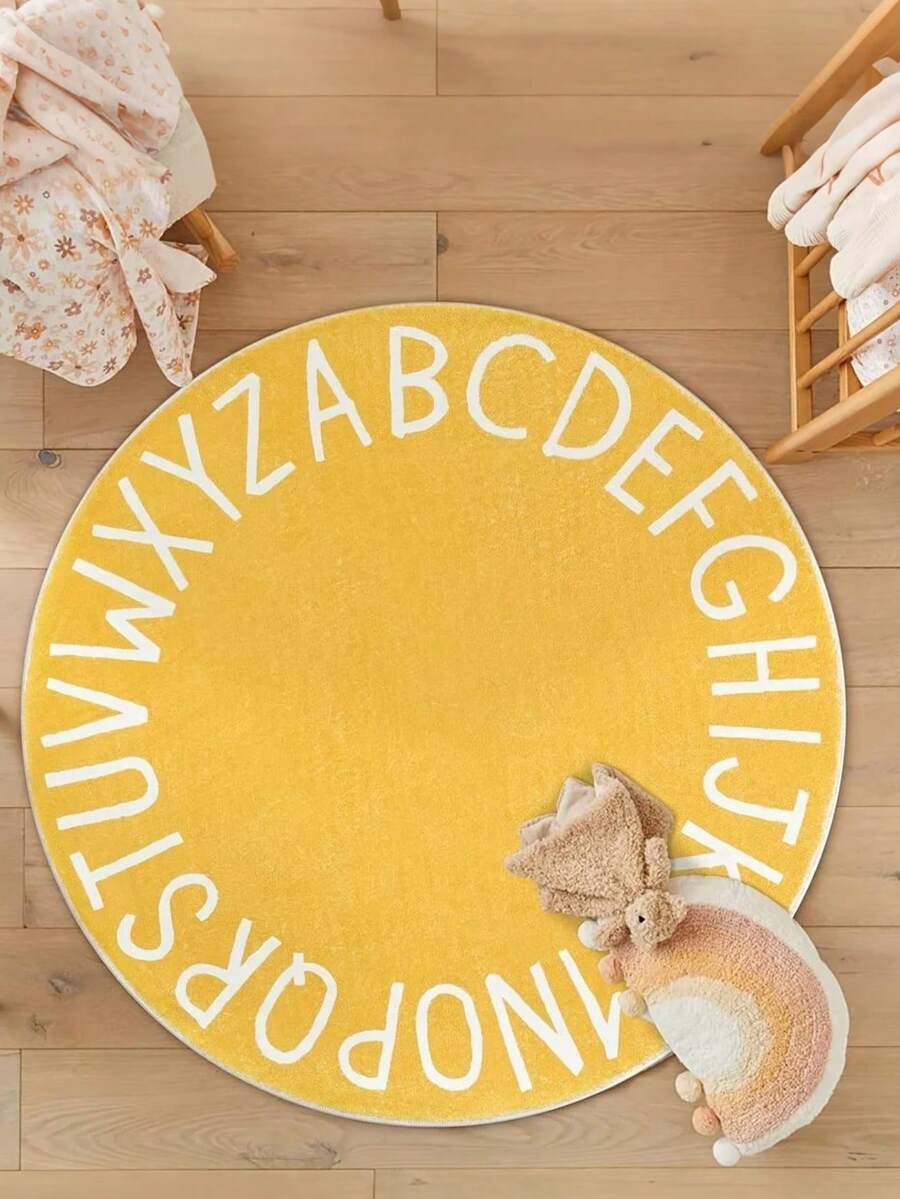 1 块区域地毯现代几何圆形区域地毯 - 超柔软，舒适适用于卧室、客厅、书房、办公室、入口通道、房间装饰作为地垫，现代涤纶防滑吸水地垫，可水洗防滑，客厅地毯 - 室内四季家居装饰，北欧现代圆形卧室地毯，卧室地毯，米色地毯，床边地毯，家居装饰 | 卧室装饰 - 彩色 - 查看 1