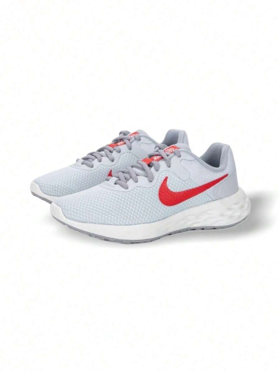 Nike Cách mạng 6 Tiếp theo Thiên nhiên ĐEN - Xám/Đỏ - Xem 1