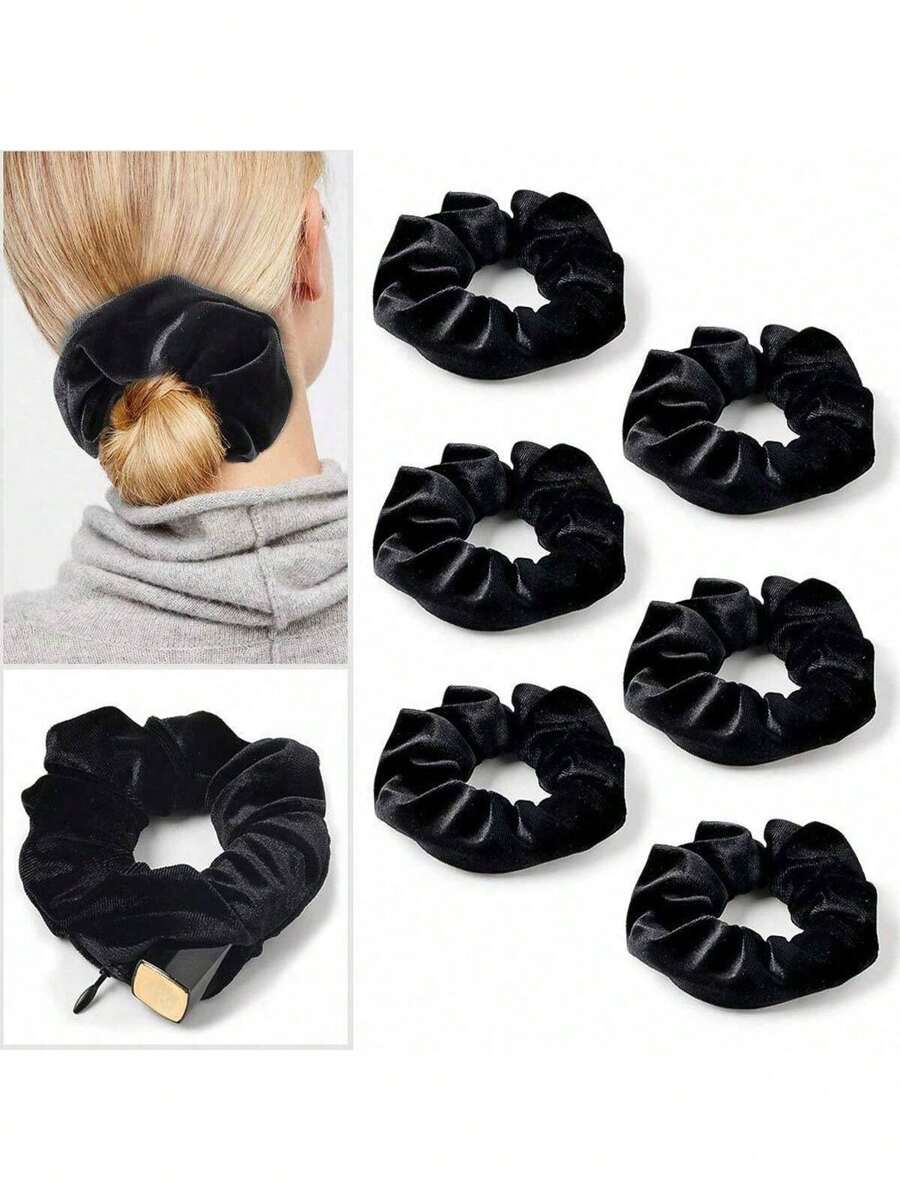 3 件情人节收纳袋，发圈，藏钱头带，多功能，隐藏式，便携式口袋，可存放个人零钱