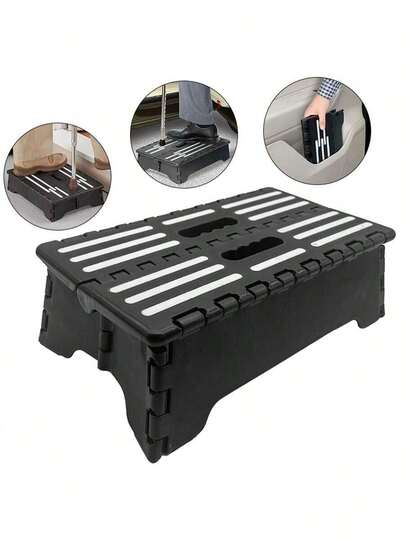 ELDERLY DISABILITY DOOR WALKING ANTI SLIP HALF STEP STOOL MOBILITY AID FOLDABLE