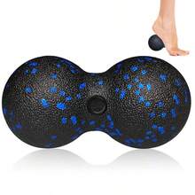 High Density Lightweight Yoga Fascia Peanut Ball For Muscle Relaxation Stretching Exercises(8cm*16cm)