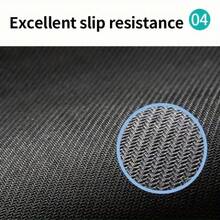 This Coffee Machine Pad Is Made Of High-Density Diatomaceous Earth Material, Featuring Wear-Resistant, Non-Fading, Waterproof And Easy-To-Clean Properties. The Bottom Has Been Upgraded To Rubber Material, Enhancing The Friction. - Black - View 8