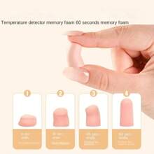 10/24/60/120个聚氨酯慢回弹防噪音耳塞，适用于听力保护、睡眠学习和大声活动