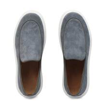 Men's Suede Loafer Lined With Insole - 灰色 - 查看 4