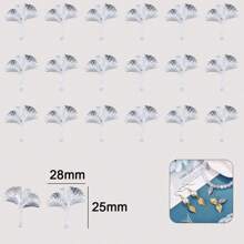 39/59pcs Stainless Steel Assorted Embossed Patterns, Leaf Embossed, Shell Embossed - Suitable For Jewelry Making, Handmade DIY Pendants, Necklaces, Bracelets, Earrings, Jewelry Accessories
