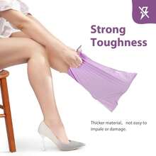 Fuxury Poly Mailers 12x15.5Inch 50 Pcs, Waterproof Shipping Bags For Clothing, Strong Adhesive Heavy Duty Shipping Mailing Envelopes, Self Seal Mailers Poly Bags For Business,Light Purple - 黑色 - 查看 6