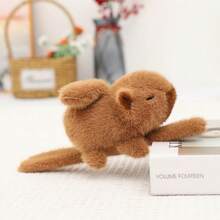 Muñeco de peluche de Capibara con cola que se mueve, muñeco aplaudidor con cordón para tirar, regalo de peluche suave envolvente para la muñeca para niños - Multicolor - Ver 10