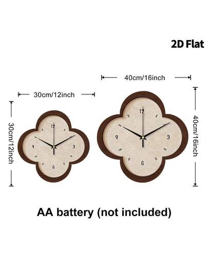 2D Flat 1pc Nostalgic Retro Home Creativity Wand Clock, Ultra Quiet Quartz Movement, No Ticking Sound, ation Painting Klok Living Room, Bedroom Office, able Watch, Unique Personalized, Clear Reading Time, In Bedroom, Studio, Ho Study, Kitchen Cafe, Perfect Family Friends Room view 7