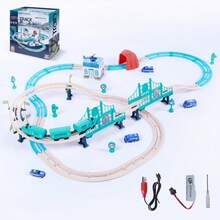 E﻿Lectric Train Set, Mini Trains, Toddler Toys Train Games, Toy Train, Bullet Train, Train Tracks, Flex Track, Magnetic Train Gifts, Model Train Set, Train Toys For Toddlers 3+ - Multicolor - View 10