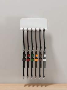 壁挂式支架兼容 表带支架表带收纳架，兼容三星壁挂式表带悬挂收纳整理架表带兼容 桌面悬挂展示架底座支架适用于 表带架多功能硅胶插座展示和墙壁收纳架，适合所有品牌，适用于智能手表的表带收纳架 - 均碼 - 查看 9