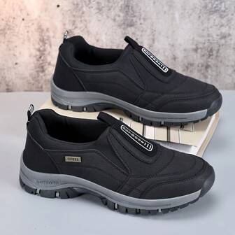 أحذية رياضية جديدة للرجال مضادة للانزلاق وقابلة للتنفس، مناسبة للمغامرات الخارجية، بتصميم عصري بلمسة واحدة، أحذية كاجوال خفيفة الوزن للرجال النشطين، أحذية رياضية للمشي والقيادة