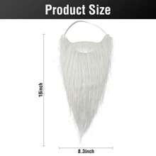 WILDREEDS Fake Mustaches, Novelty Fake Beard, False Facial Hair For Cosplay Costume And Festival Party-Suitable For Children Over 3 Years Old