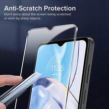 3片高清钢化玻璃膜，兼容VIVO Y53S 5G A53S 5G Y21 Y33S Y12A 超高清屏幕保护膜 - 彩色 - 查看 3