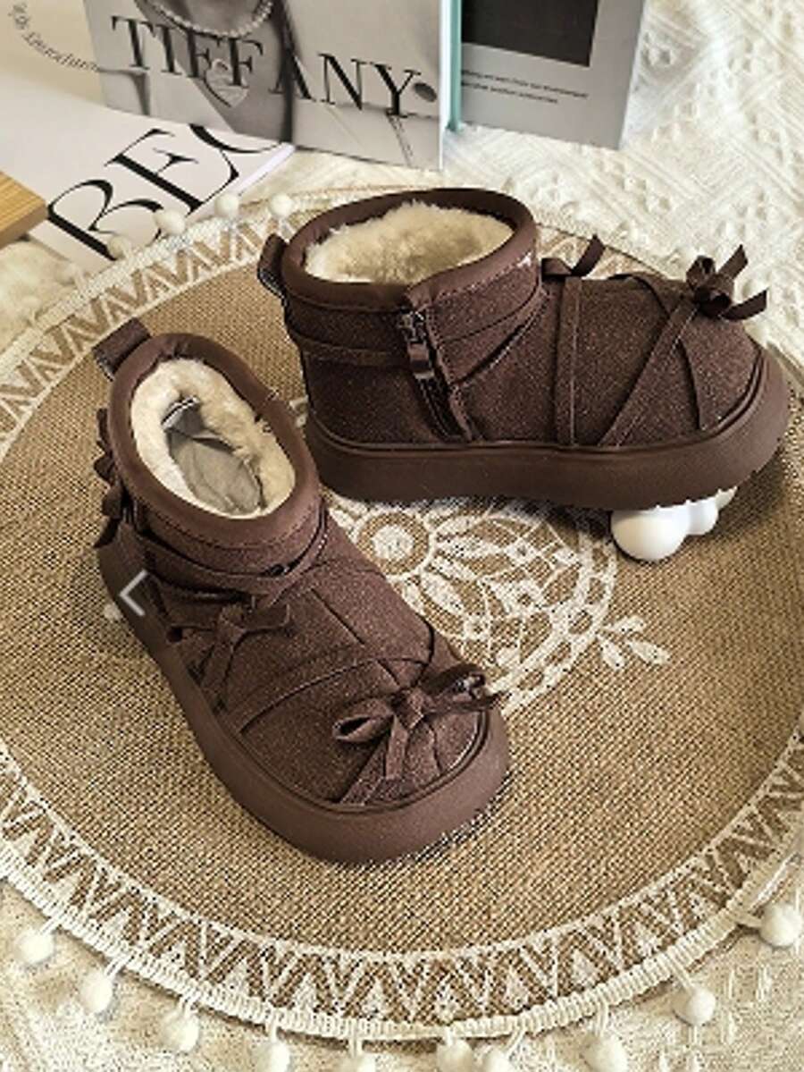 بركا دافئة مع فيونكة للبنات موديل 2025 الأحدث