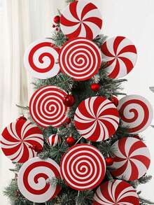 8 cái/4 cái/1 cái - Đồ trang trí Giáng sinh trong nhà, Chọn cây thông Noel - Kẹo que lớn màu đỏ và trắng, Chọn cây thông Noel, Chọn cây thông Noel, Chọn đồ trang trí Giáng sinh, Kẹo dễ thương, Chọn đồ trang trí hoa, Thích hợp cho nhà cửa, văn phòng, tiệc Giáng sinh, trang trí bình hoa. Trang trí nhà cửa, Trang trí phòng, Trang trí Giáng sinh mùa đông, Quà tặng Giáng sinh, Đồ trang trí Giáng sinh - Nhiều màu - Xem 2
