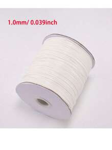 10 米/393.7 英寸多色蜡线，橡胶吊坠绳，皮绳，用于项链、手链和编织绳