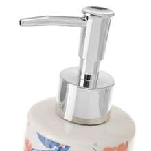 ARISE - Set de Baño en Cerámica 2 Piezas - Dispensador Jabón Líquido y Vaso Cepillos - Diseño Elegante, Resistente a la Humedad, Ideal para Decoración y Regalo