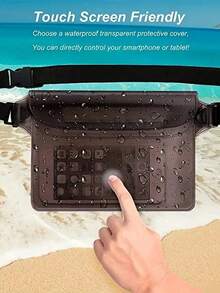 PVC Waterproof Waist Bag Beach Bag, Large Capacity Waterproof Phone Bag, Summer Outdoor Sports Waterproof Bag, Triple Seal Waterproof Waist Bag Crossbody Bag Waterproof Pouch, Outdoor Sports Beach Phone Protective Bag, Universal Touch Screen Swimming Diving Protective Case, Back To School Season, Waterproof Bag, Sports Bag