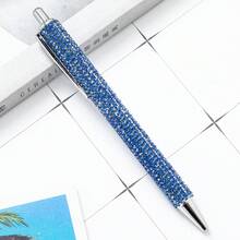 5/3/1pc Rhinestone Decorative Ballpoint Pen, Suitable For Office Signatures, Business Guests, Gift Pens - one-size - View 24